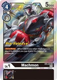 Machmon - Double Diamond Pre-Release Cards - Digimon Card Game card