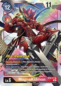 MagnaKidmon - Double Diamond Pre-Release Cards - Digimon Card Game card