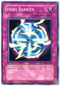 Hero Barrier - Duelist Pack 3: Jaden Yuki 2 - YuGiOh card