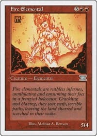 Fire Elemental - Classic Sixth Edition - Magic: The Gathering card