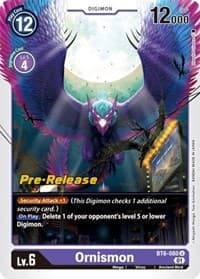 Ornismon - Double Diamond Pre-Release Cards - Digimon Card Game card