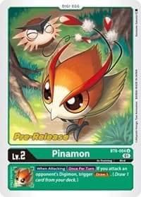 Pinamon - Double Diamond Pre-Release Cards - Digimon Card Game card