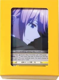 Quintessential Set: Yellow Box - Ichika Nakano - The Quintessential Quintuplets - Weiss Schwarz card