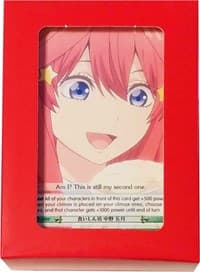 Quintessential Set: Red Box - Itsuki Nakano - The Quintessential Quintuplets - Weiss Schwarz card