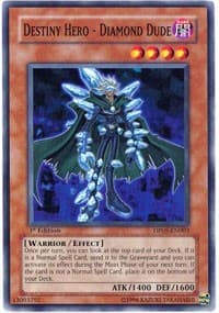Destiny Hero - Diamond Dude - Duelist Pack 5: Aster Phoenix - YuGiOh card