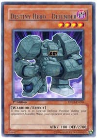 Destiny Hero - Defender - Duelist Pack 5: Aster Phoenix - YuGiOh card