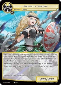 Soldier of Minerva - Game of Gods - Force of Will card