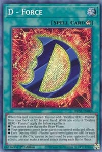 D - Force - Brothers of Legend - YuGiOh card