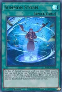 Summon Storm - Brothers of Legend - YuGiOh card