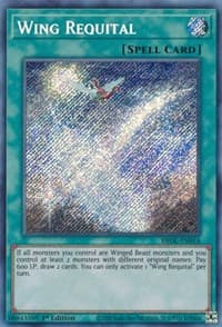 Wing Requital - Brothers of Legend - YuGiOh card