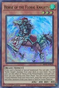 Horse of the Floral Knights - Brothers of Legend - YuGiOh card