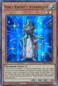Noble Knight's Spearholder - Brothers of Legend - YuGiOh card