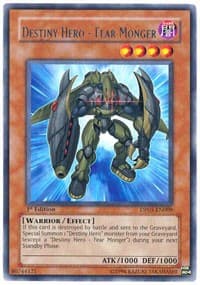 Destiny Hero - Fear Monger - Duelist Pack 5: Aster Phoenix - YuGiOh card