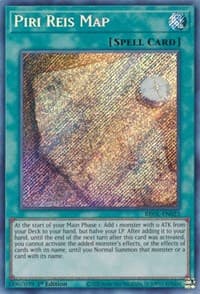 Piri Reis Map - Brothers of Legend - YuGiOh card