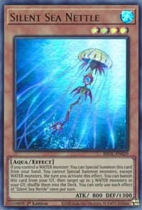 Silent Sea Nettle - Brothers of Legend - YuGiOh card