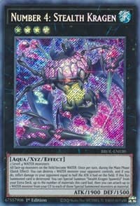 Number 4: Stealth Kragen - Brothers of Legend - YuGiOh card