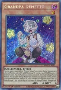 Grandpa Demetto - Brothers of Legend - YuGiOh card