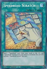 Speedroid Scratch - Brothers of Legend - YuGiOh card