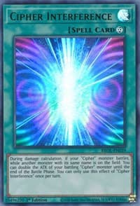 Cipher Interference - Brothers of Legend - YuGiOh card
