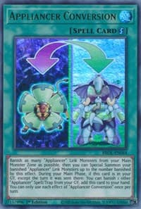 Appliancer Conversion - Brothers of Legend - YuGiOh card