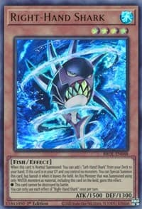 Right-Hand Shark - Brothers of Legend - YuGiOh card