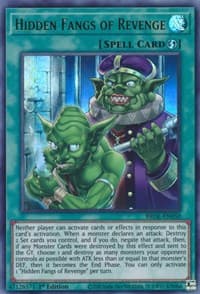 Hidden Fangs of Revenge - Brothers of Legend - YuGiOh card