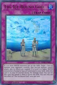 The Ice-Bound God - Brothers of Legend - YuGiOh card