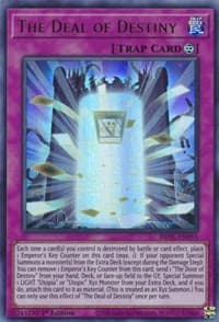 The Deal of Destiny - Brothers of Legend - YuGiOh card