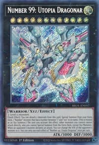 Number 99: Utopia Dragonar - Brothers of Legend - YuGiOh card