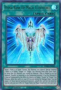 Hyper Rank-Up-Magic Utopiforce - Brothers of Legend - YuGiOh card