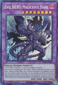 Evil HERO Malicious Bane - Brothers of Legend - YuGiOh card
