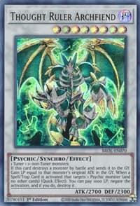 Thought Ruler Archfiend - Brothers of Legend - YuGiOh card