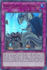 Kaiju Capture Mission - Brothers of Legend - YuGiOh card