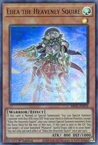 Edea the Heavenly Squire - Brothers of Legend - YuGiOh card