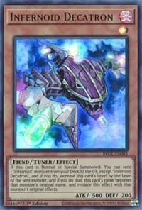 Infernoid Decatron - Brothers of Legend - YuGiOh card