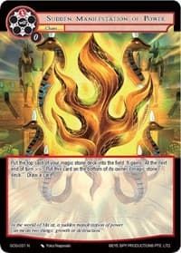 Sudden Manifestation of Power - Game of Gods - Force of Will card