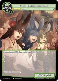 Moon Rabbit Spectator - Game of Gods - Force of Will card