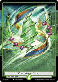 Wind Magic Stone - Game of Gods - Force of Will card