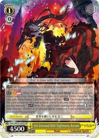 Girl Entwined With Nightmares, Kurumi (Parallel Foil) - Date A Bullet - Weiss Schwarz card