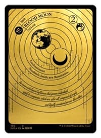 Blood Moon (Foil Etched) (Gold) - Secret Lair Drop Series - Magic: The Gathering card