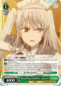 Repelling Bullets, Queen - Date A Bullet - Weiss Schwarz card