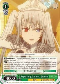 Repelling Bullets, Queen (Parallel Foil) - Date A Bullet - Weiss Schwarz card