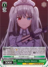 White Space, Queen - Date A Bullet - Weiss Schwarz card