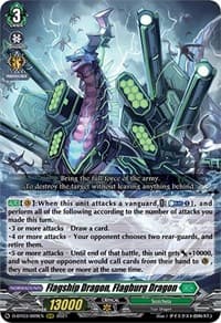 Flagship Dragon, Flagburg Dragon - D-BT03: Advance of Intertwined Stars - Cardfight Vanguard card