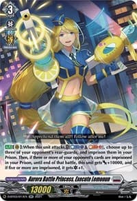 Aurora Battle Princess, Execute Lemonun - D-BT03: Advance of Intertwined Stars - Cardfight Vanguard card