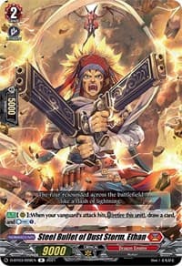 Steel Bullet of Dust Storm, Ethan - D-BT03: Advance of Intertwined Stars - Cardfight Vanguard card