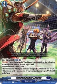 Pandemonium Tactics - D-BT03: Advance of Intertwined Stars - Cardfight Vanguard card