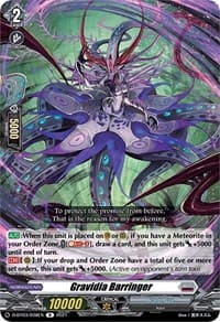 Gravidia Barringer - D-BT03: Advance of Intertwined Stars - Cardfight Vanguard card