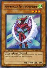Neo-Spacian Air Hummingbird - Strike of Neos - YuGiOh card