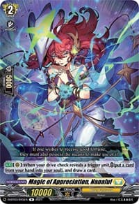 Magic of Appreciation, Nanaful - D-BT03: Advance of Intertwined Stars - Cardfight Vanguard card